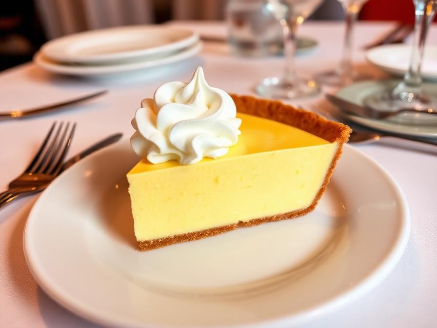 Key lime pie from Joe's Stone Crab