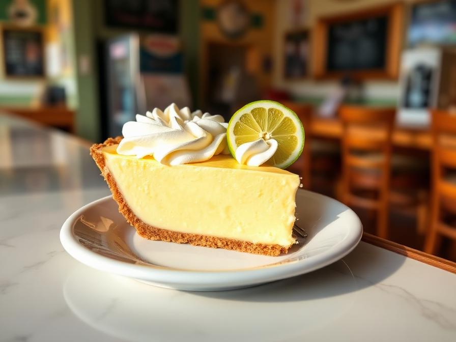 Key lime pie from Kermit's Key Lime Shoppe