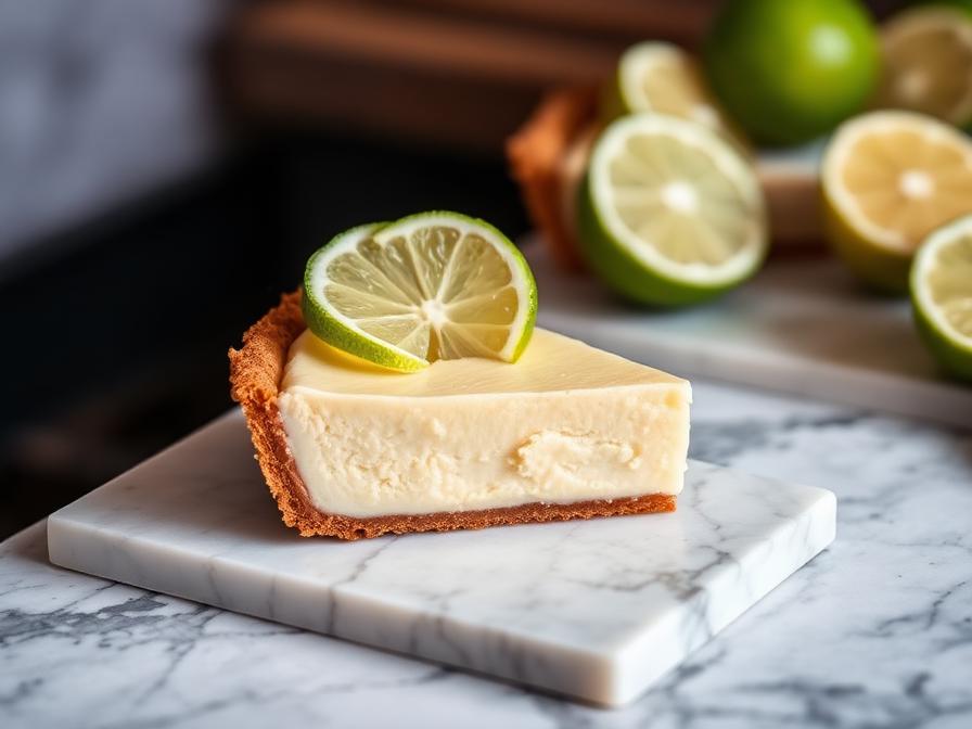 Key lime pie from Steve's Authentic Key Lime Pies
